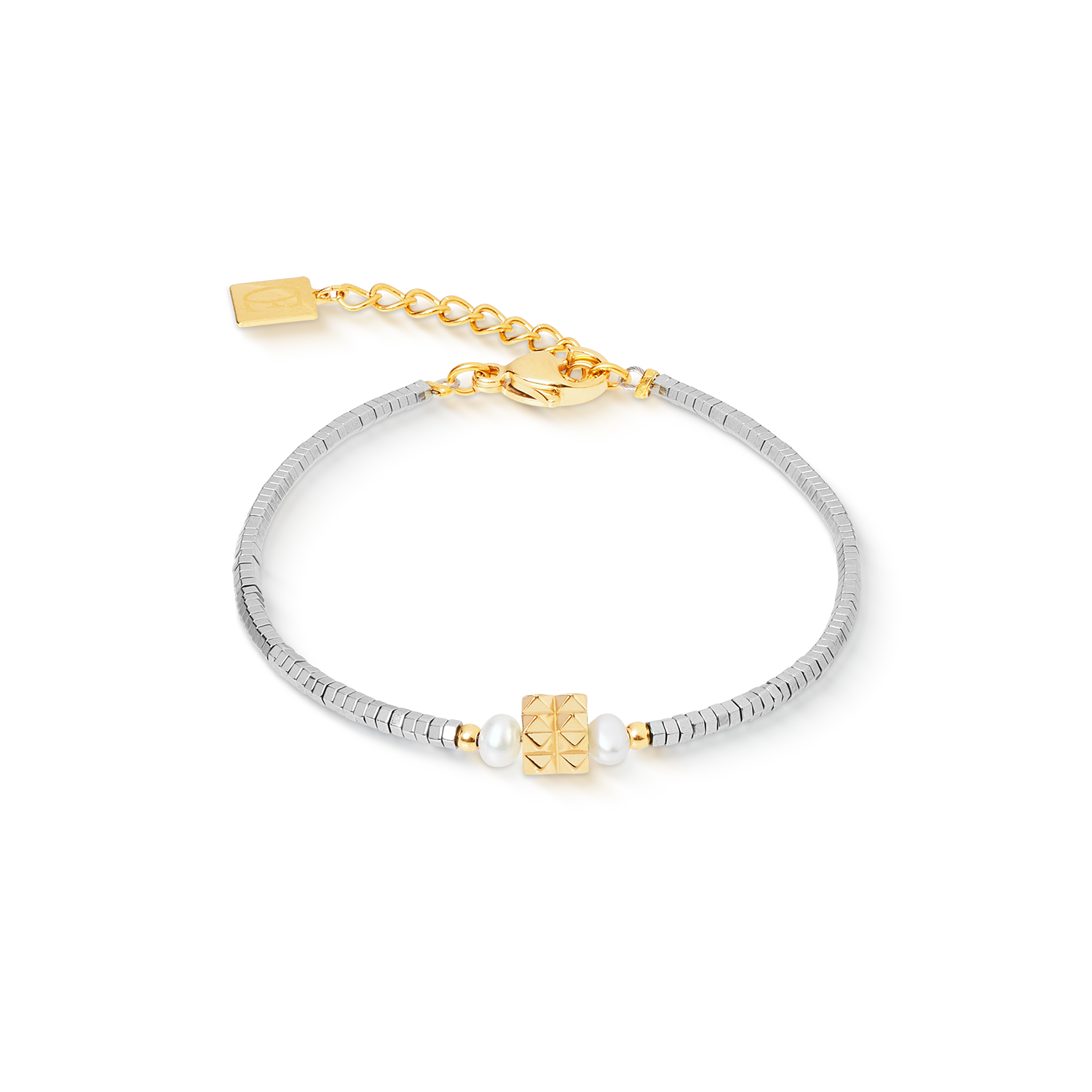 Bracelet Edge & Grace argent-or
