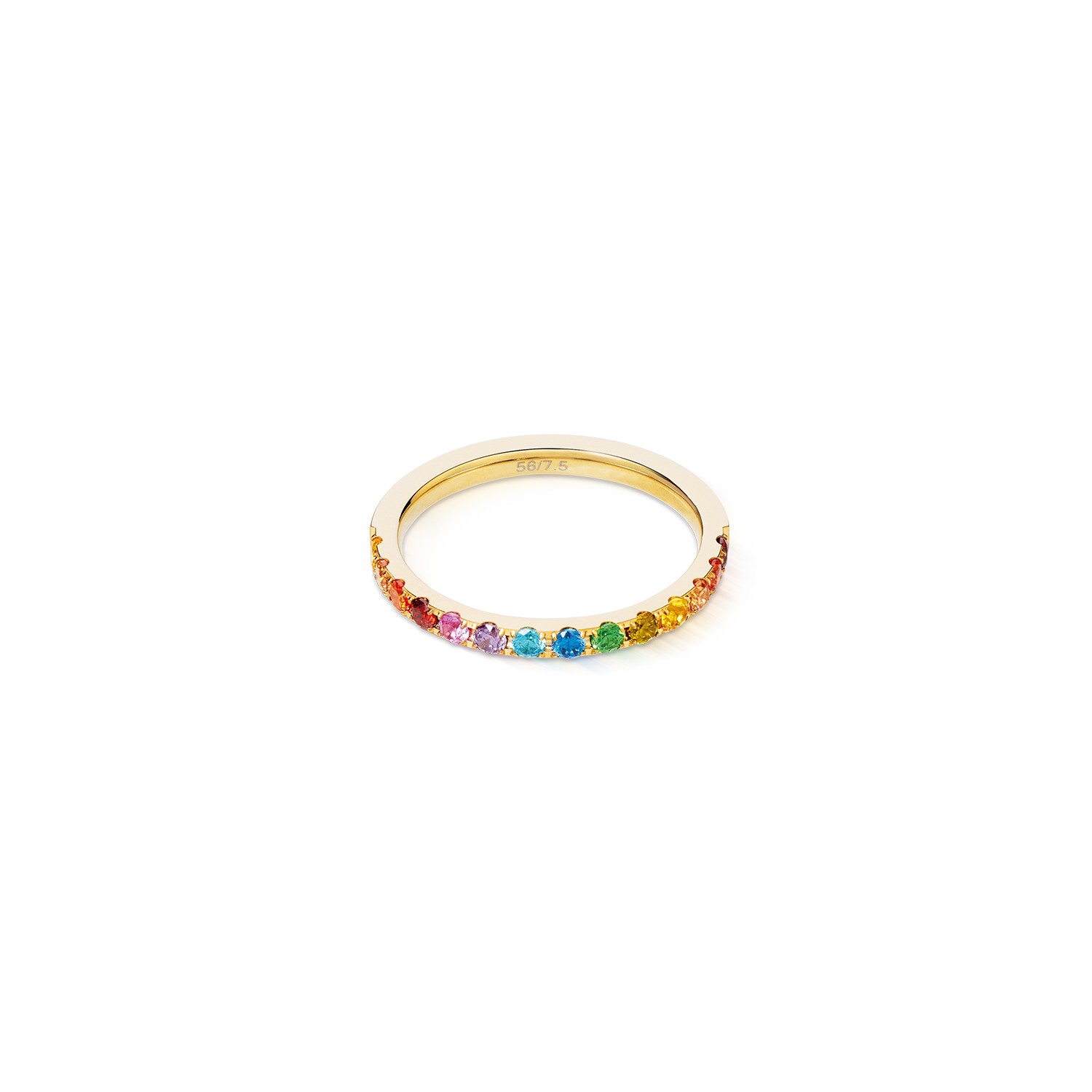 Bague Eternal Love or-rainbow