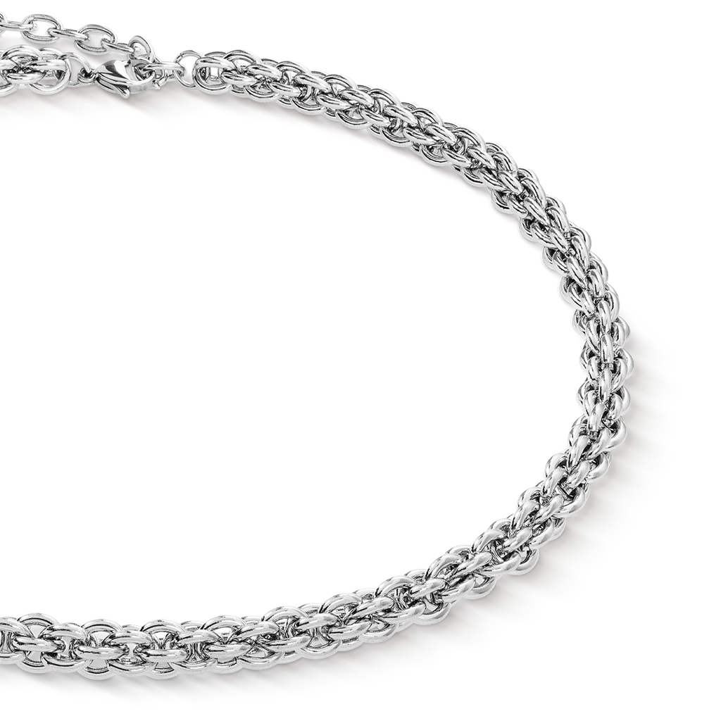 Collier Mesh Chain Classic argent