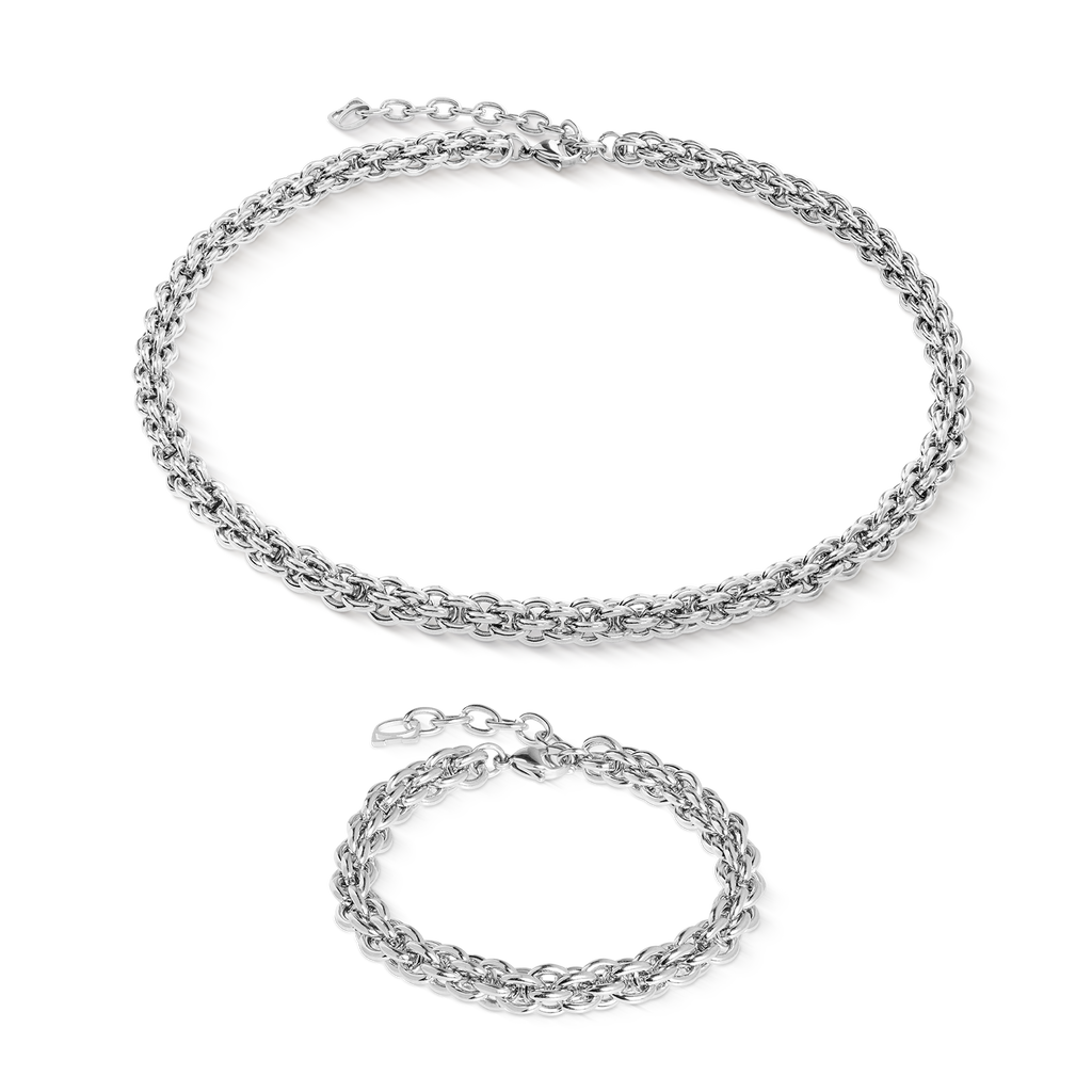 Bracelet Mesh Chain Classic argent