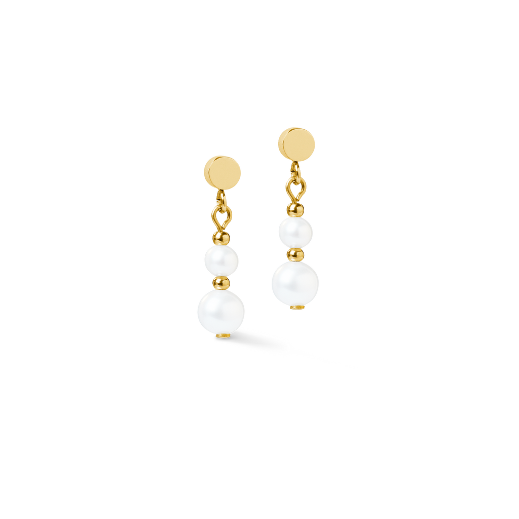 Boucles d'oreilles Pearl Drop or