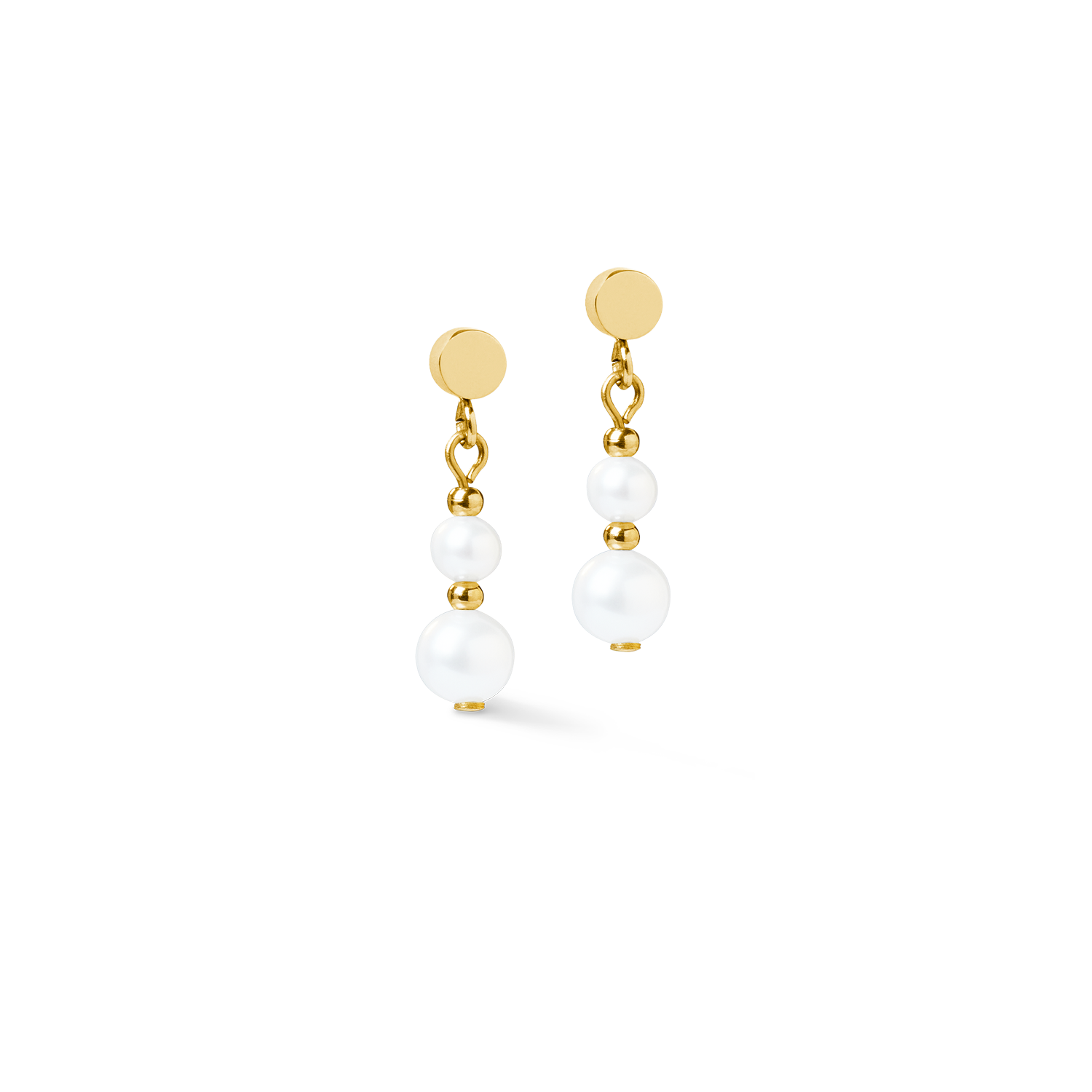 Boucles d'oreilles Pearl Drop or