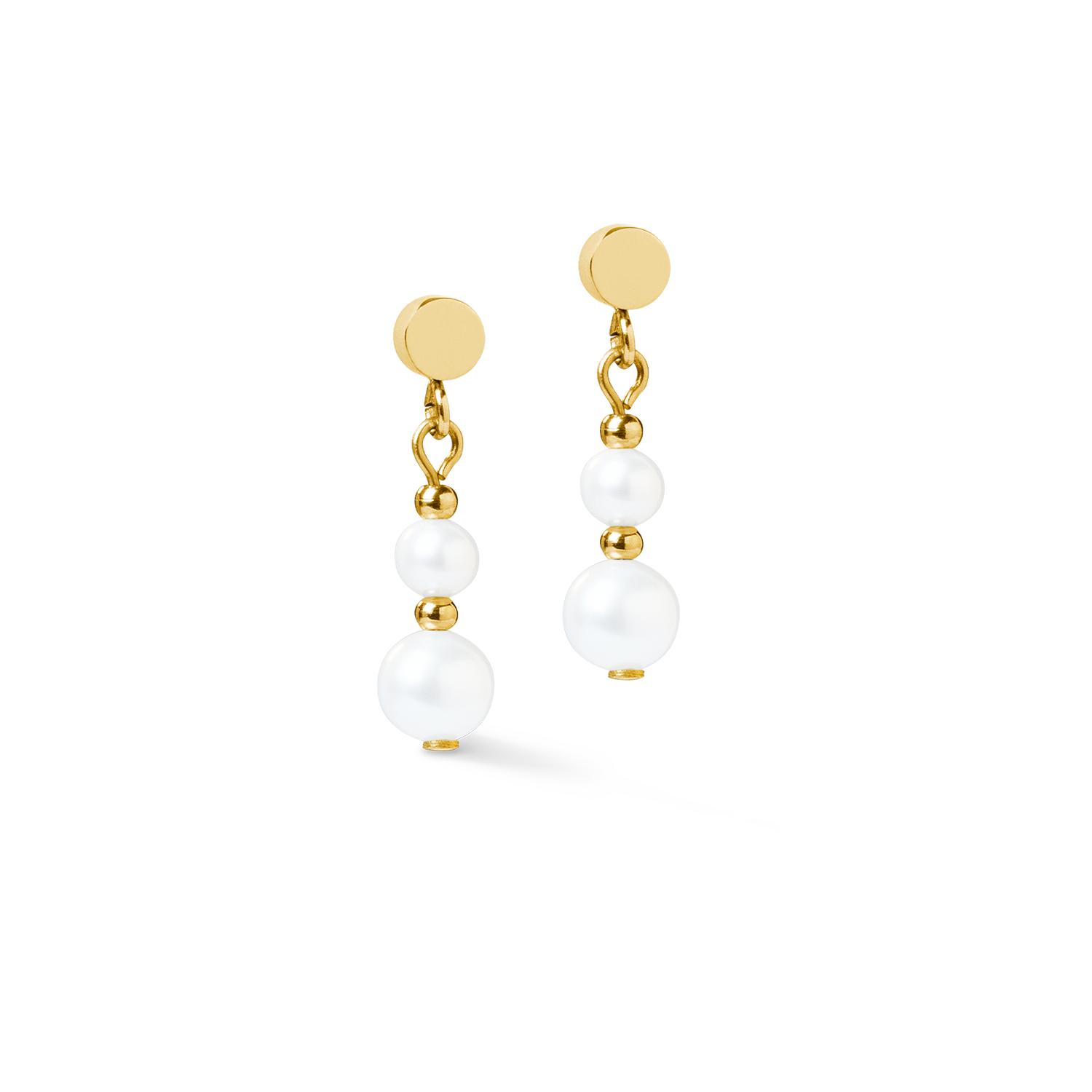 Boucles d'oreilles Pearl Drop or