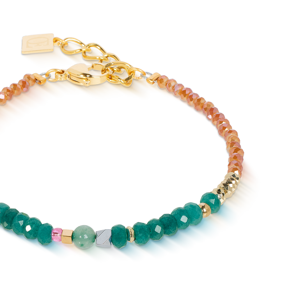 Bracelet Amulette Modern Future or multicolore Boho