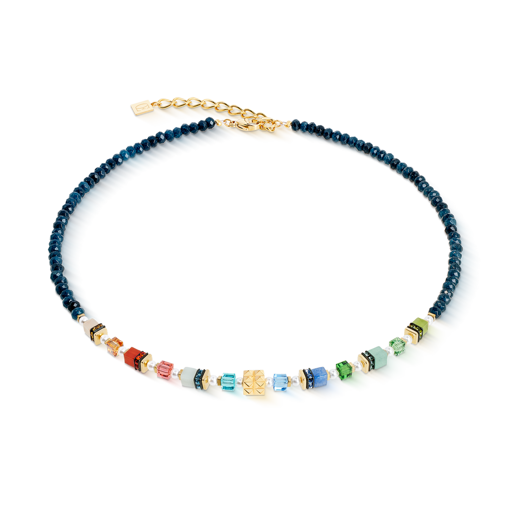 Collier Sparkling Princess Spikes or-multicolore