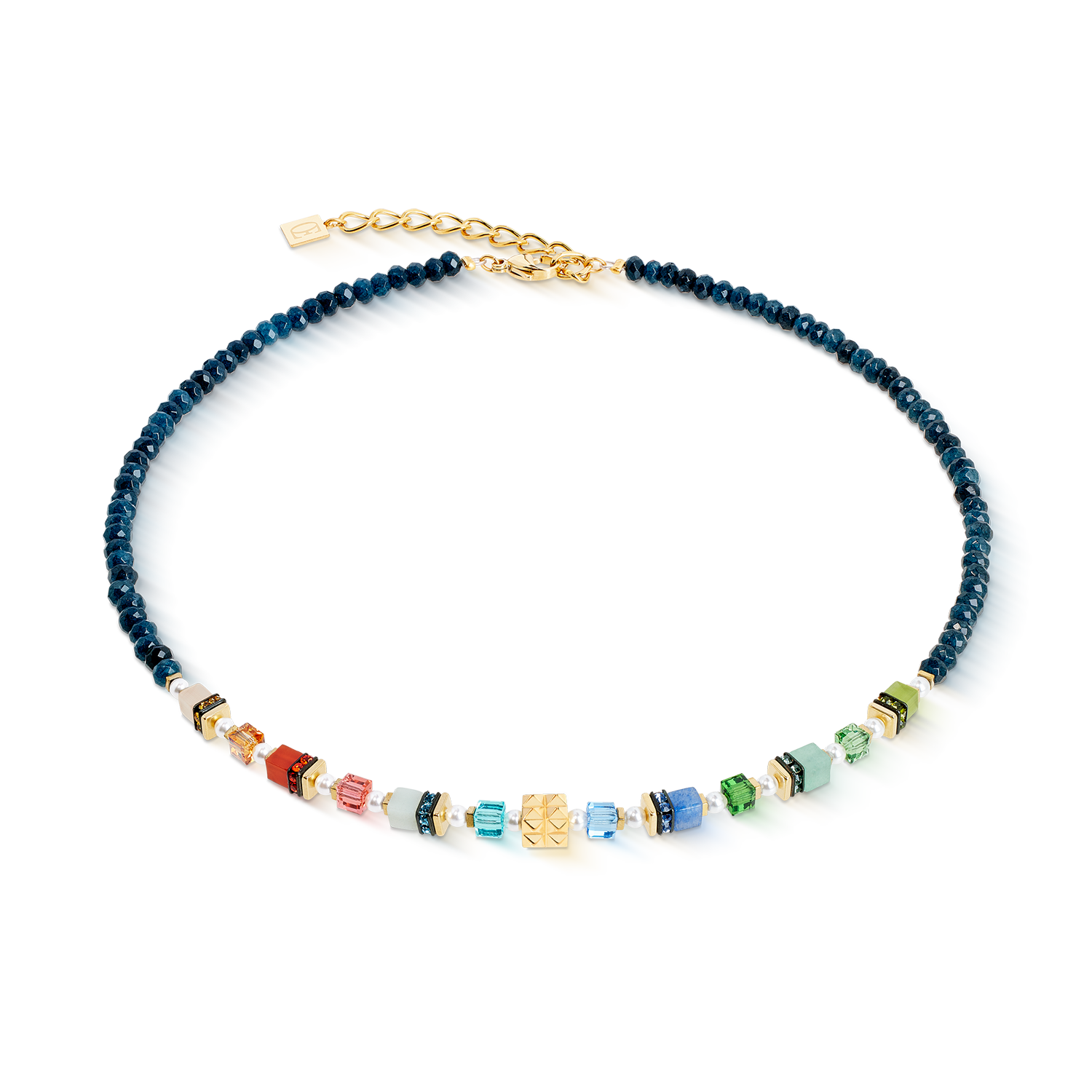 Collier Sparkling Princess Spikes or-multicolore