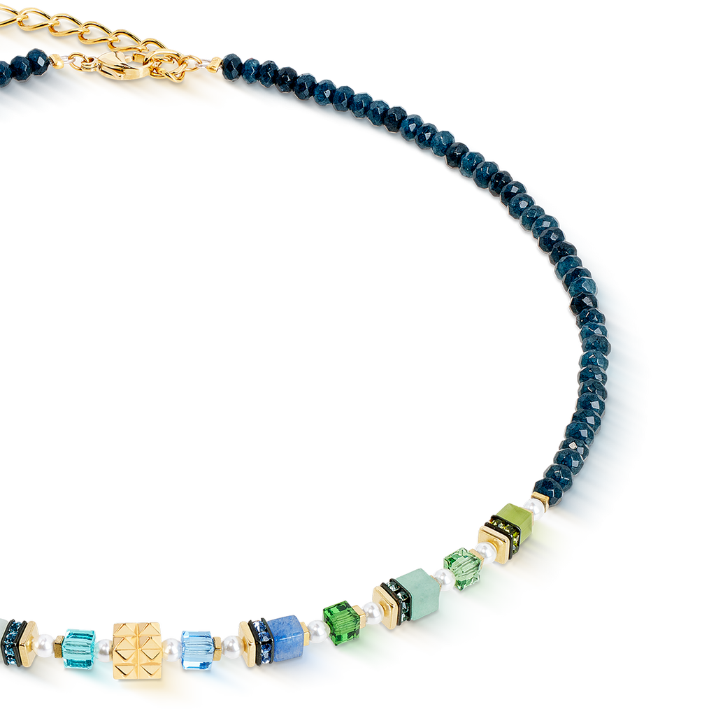 Collier Sparkling Princess Spikes or-multicolore