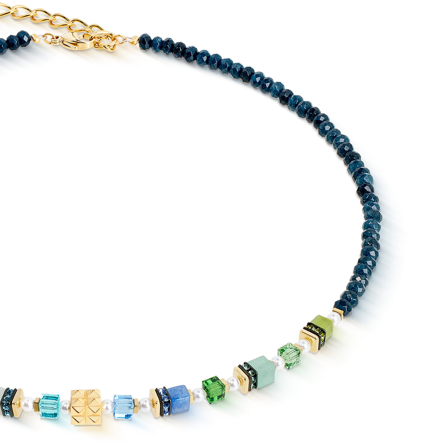 Collier Sparkling Princess Spikes or-multicolore