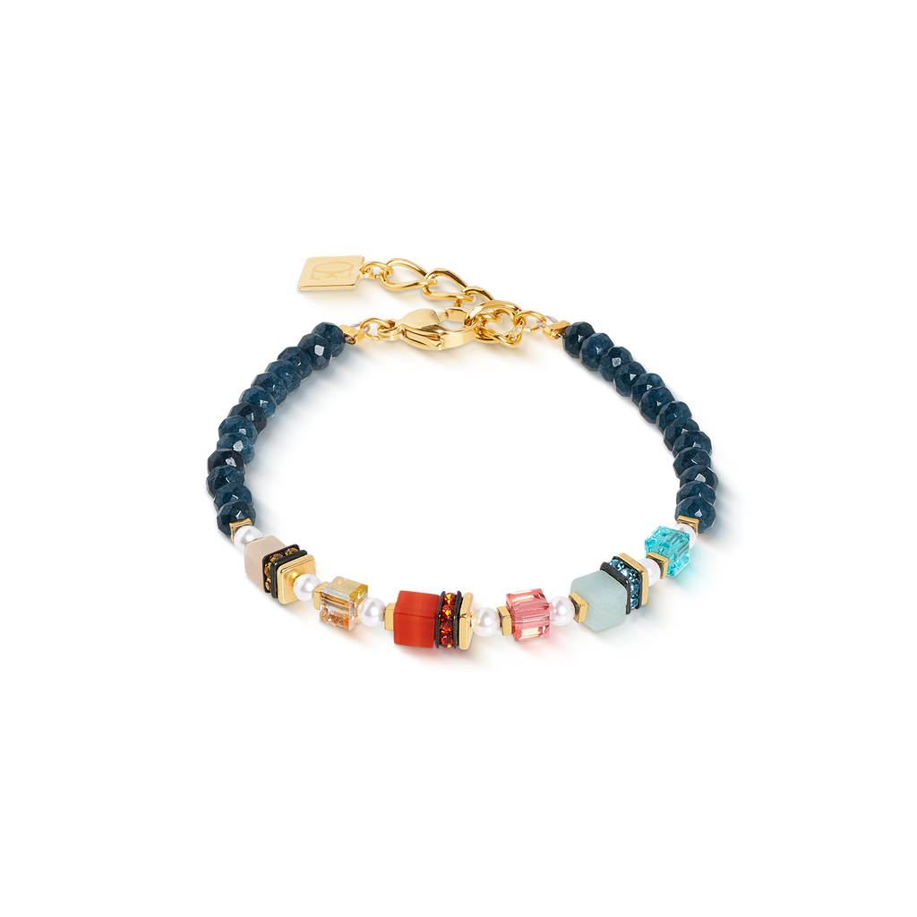 Bracelet Sparkling Princess Spikes or-multicolore