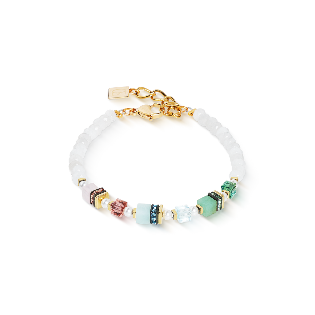 Bracelet Sparkling Princess Spikes or-Art Nouveau