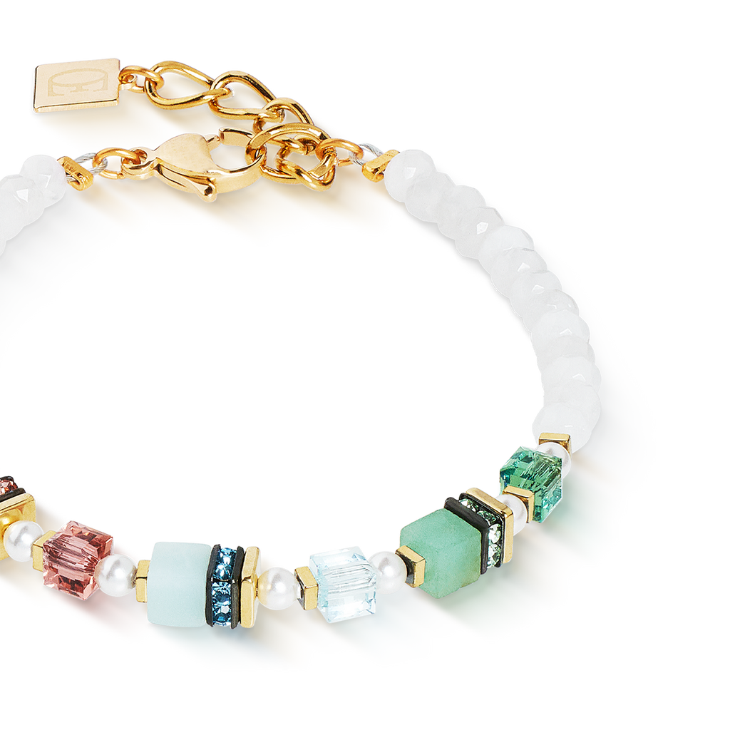 Bracelet Sparkling Princess Spikes or-Art Nouveau