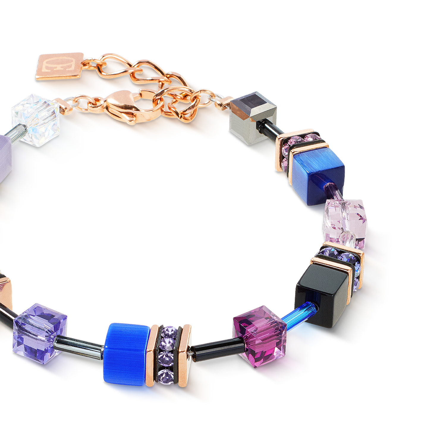 Bracelet GeoCUBE® Iconic Blue Moon or rose