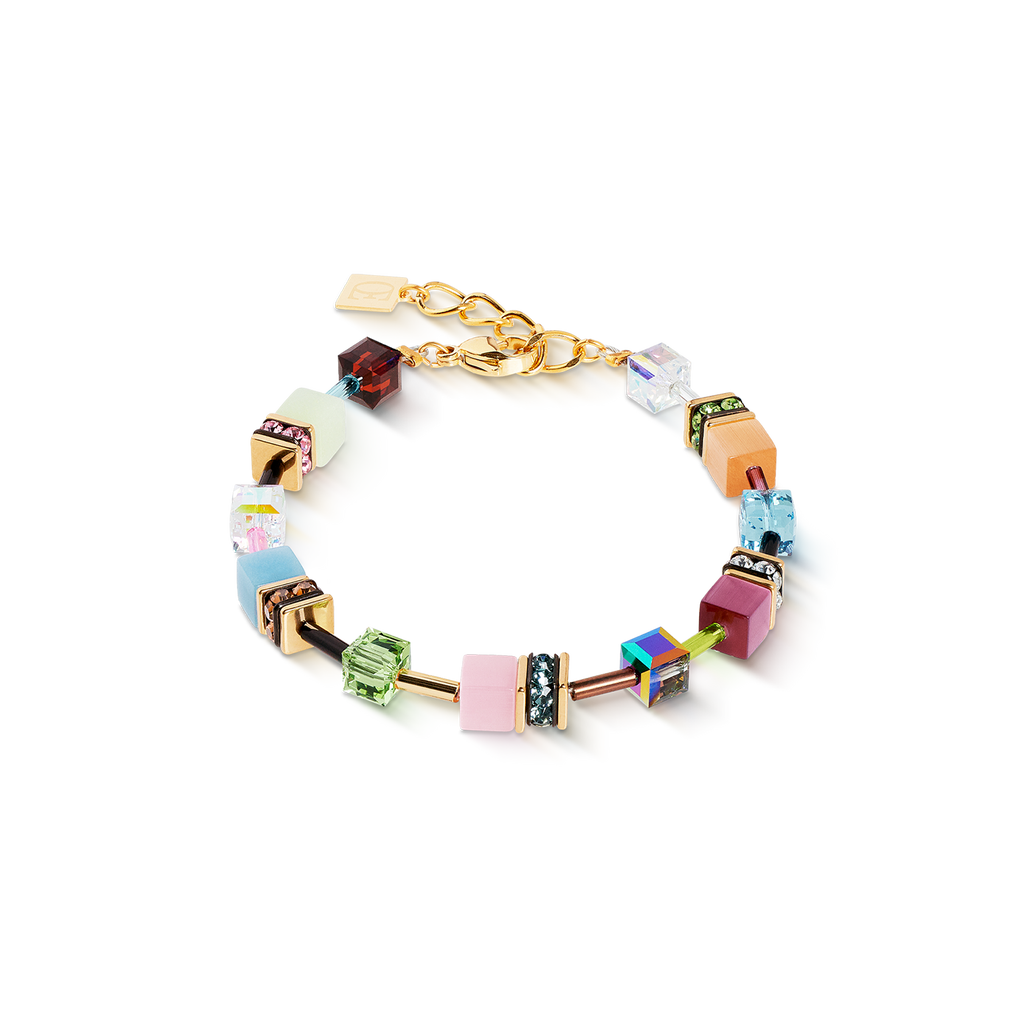 Bracelet GeoCUBE® Iconic Art Nouveau or