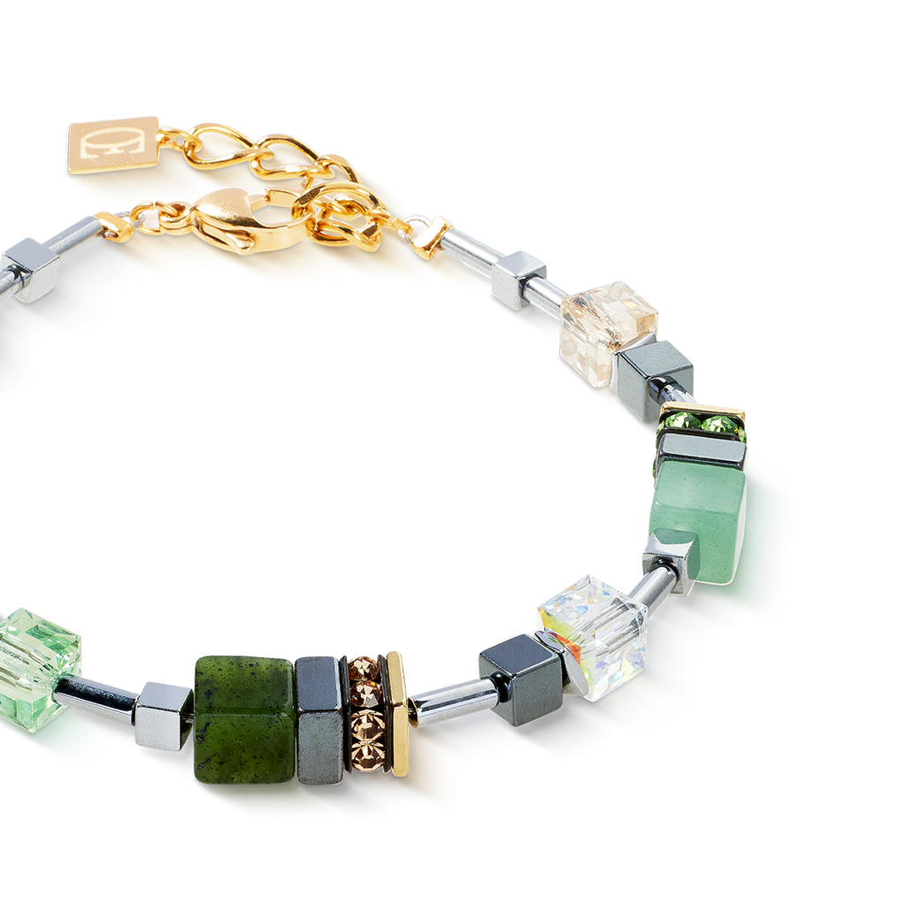 Bracelet GeoCUBE® Precious Motion Forest Light or