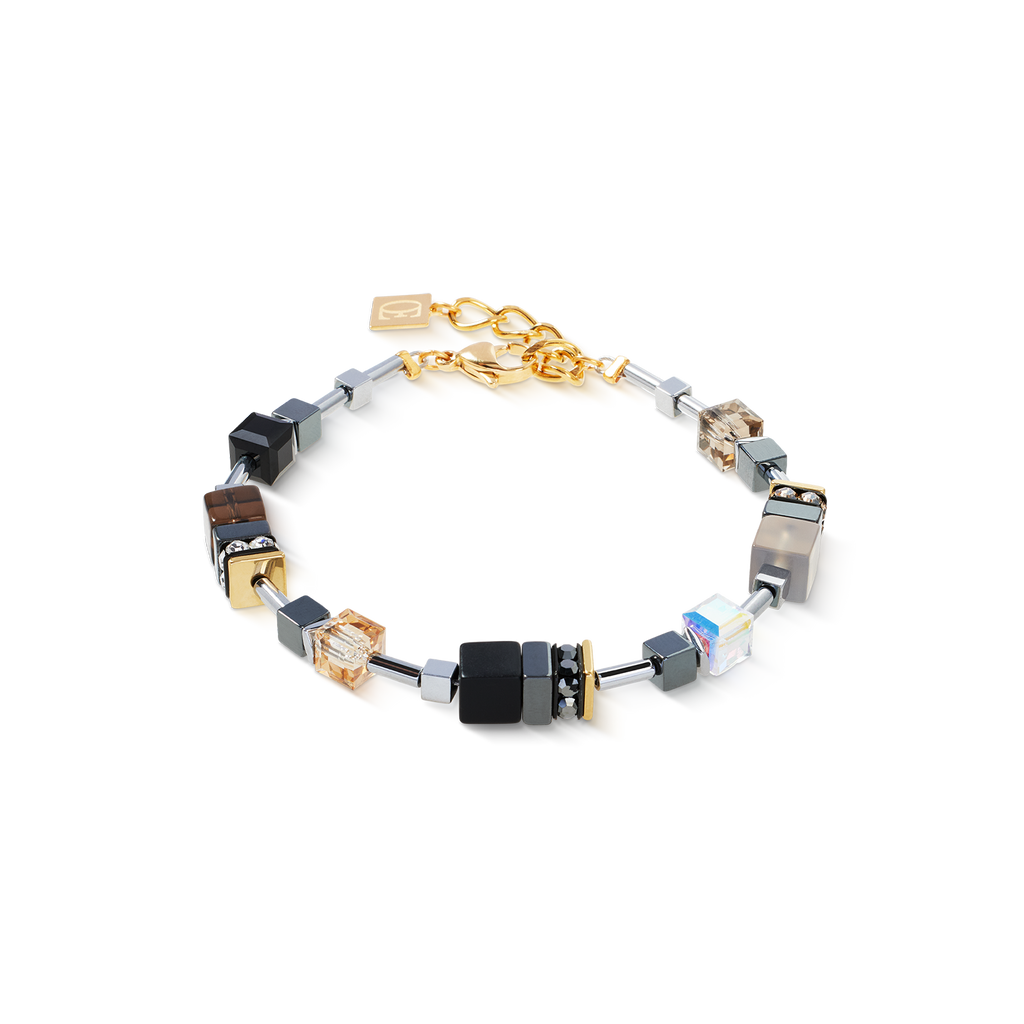 Bracelet GeoCUBE® Precious Motion Stone Whisper gold