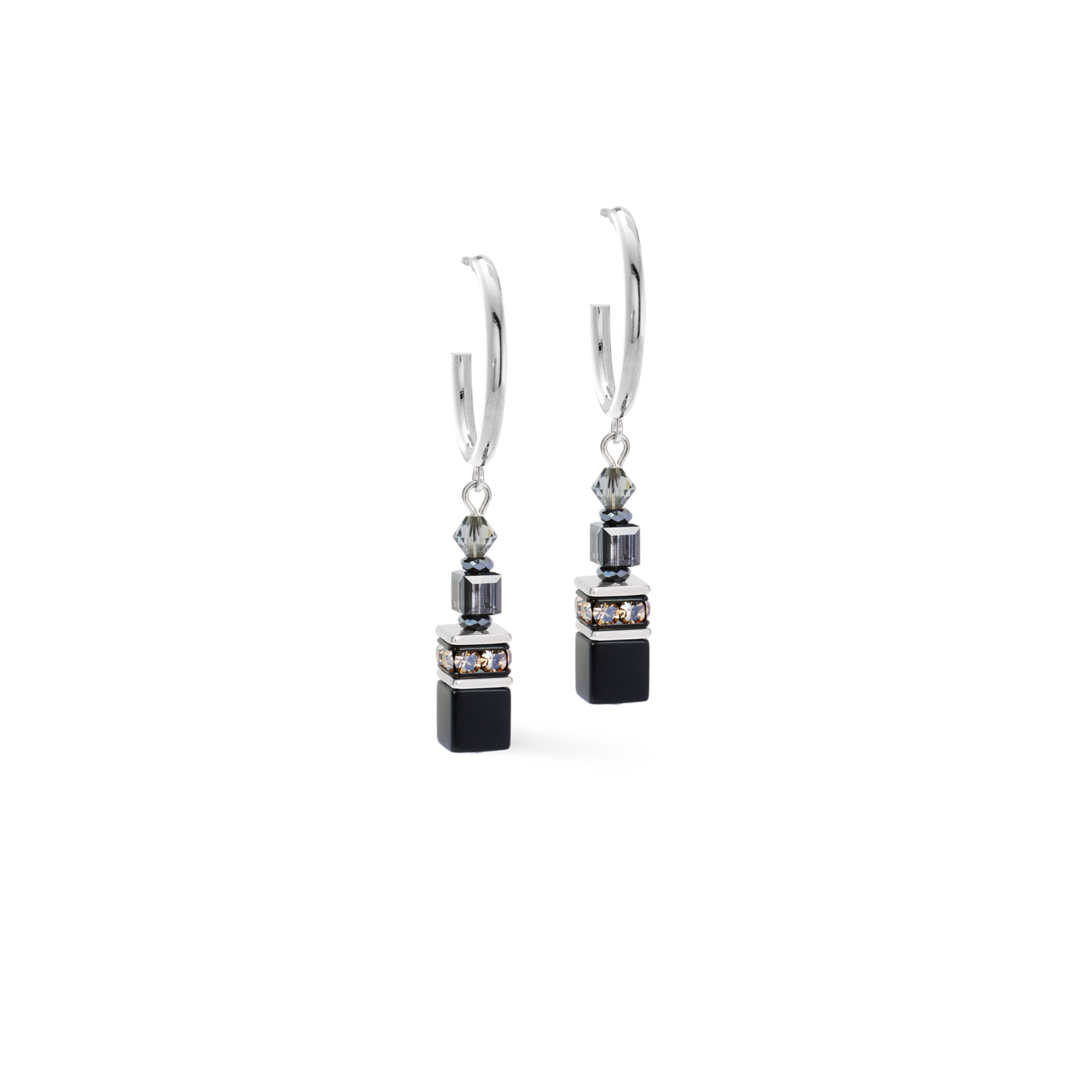 Créole GeoCUBE® Fusion hiver argent-noir