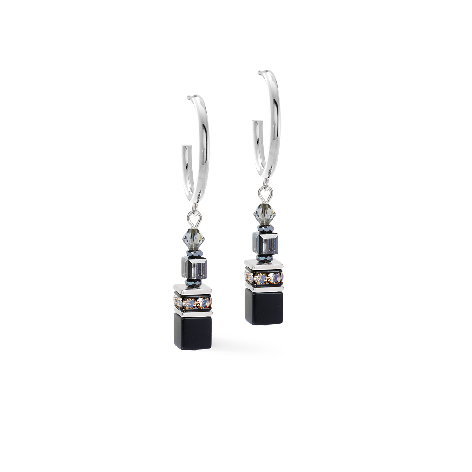 Créole GeoCUBE® Fusion hiver argent-noir