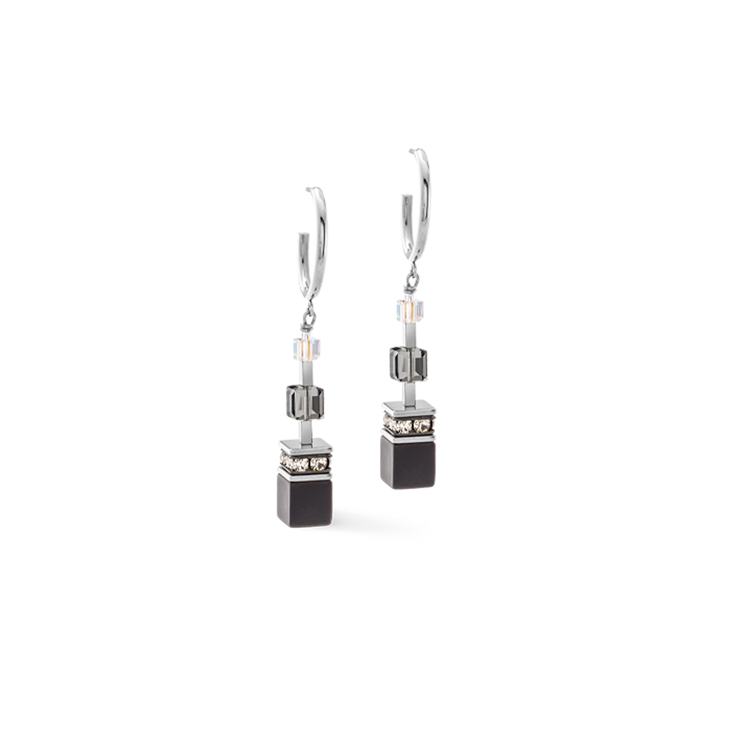 Boucles d'oreilles GeoCUBE® Precious Statement Crystal Shadow