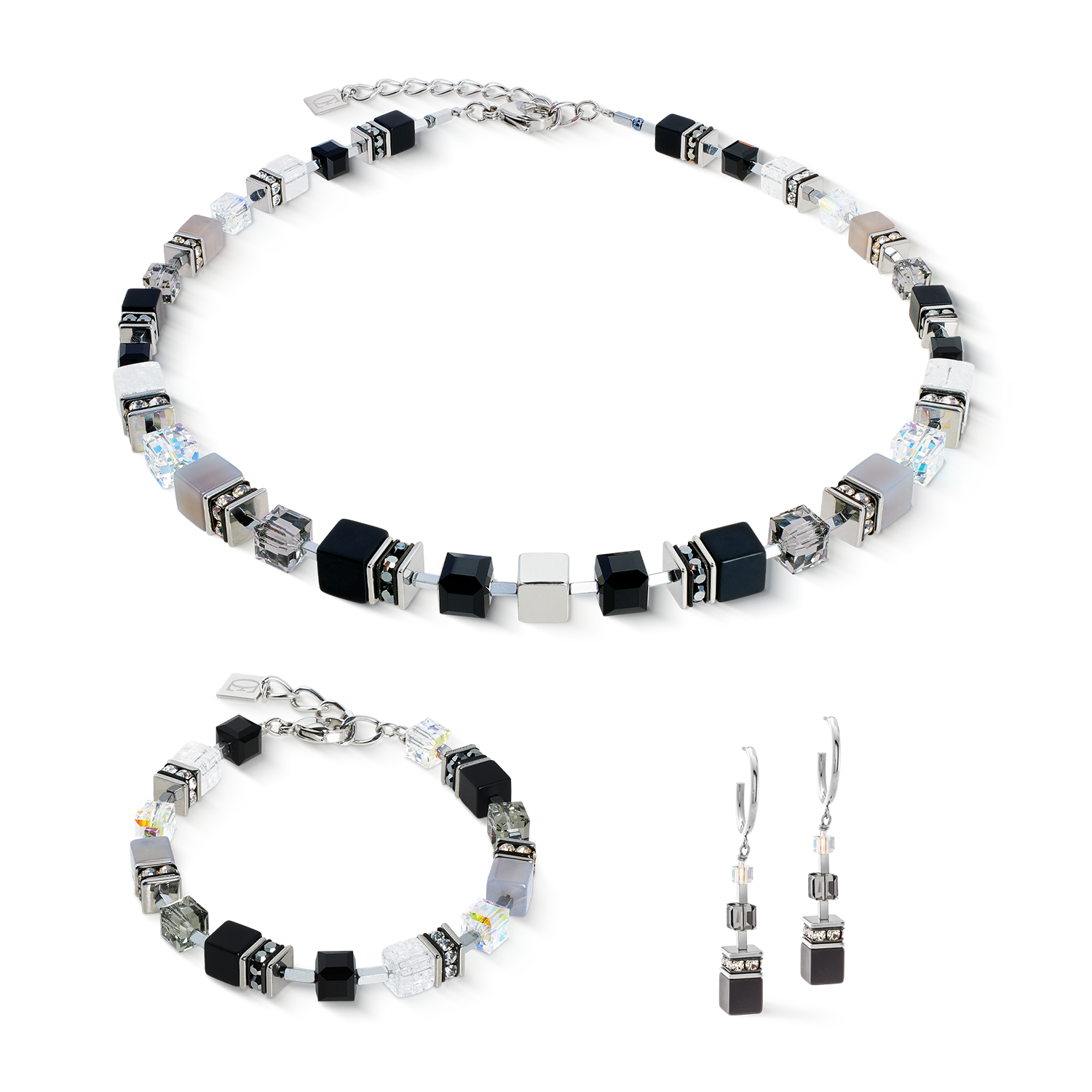 Bracelet GeoCUBE® Precious Statement Crystal Shadow