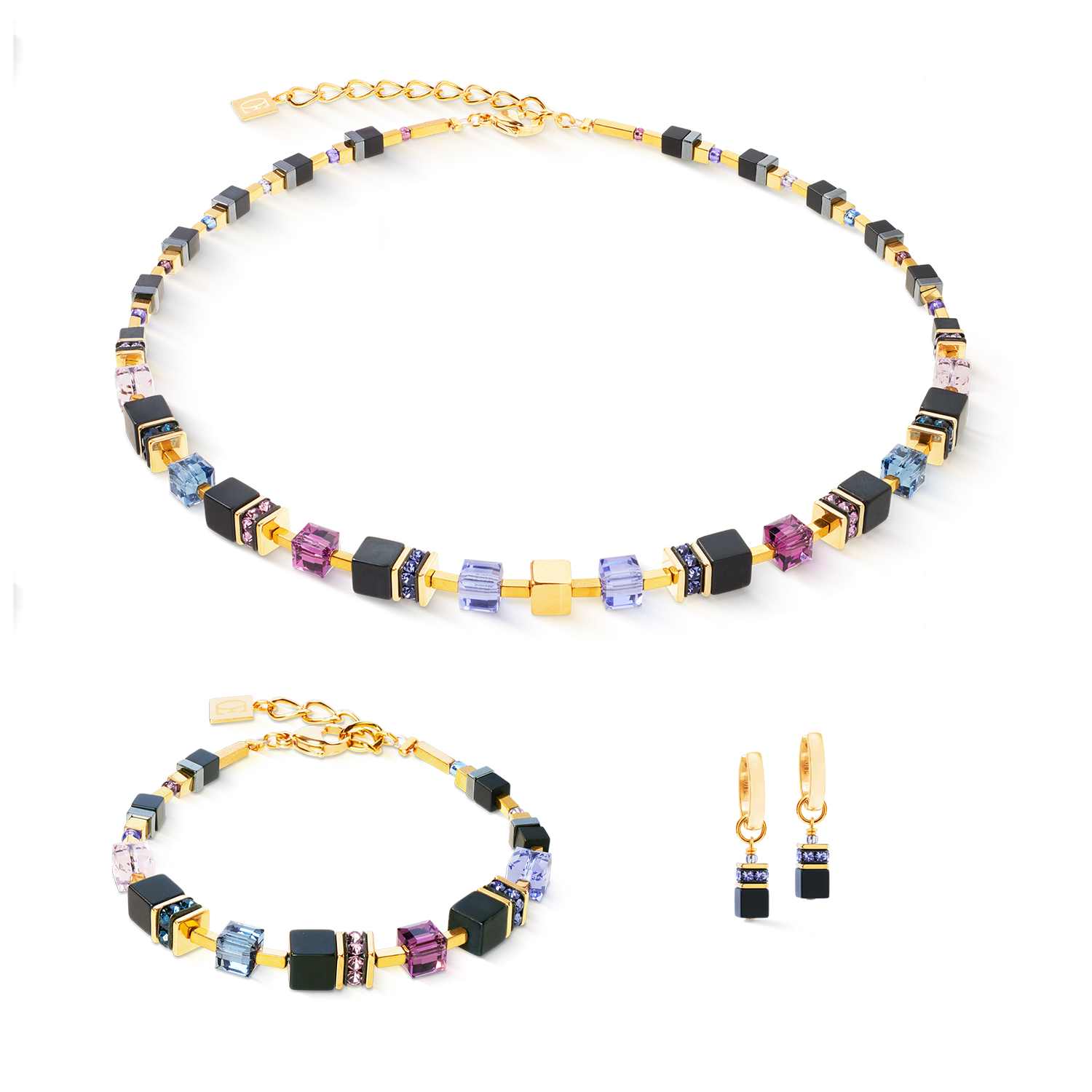 Bracelet GeoCUBE® Precious Classic Blue Moon or