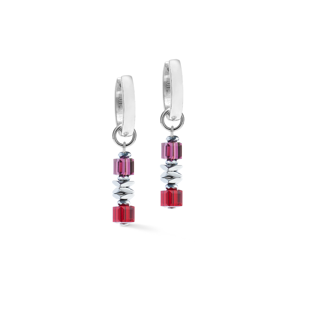 Créole Wave Cube Flow argent-rouge