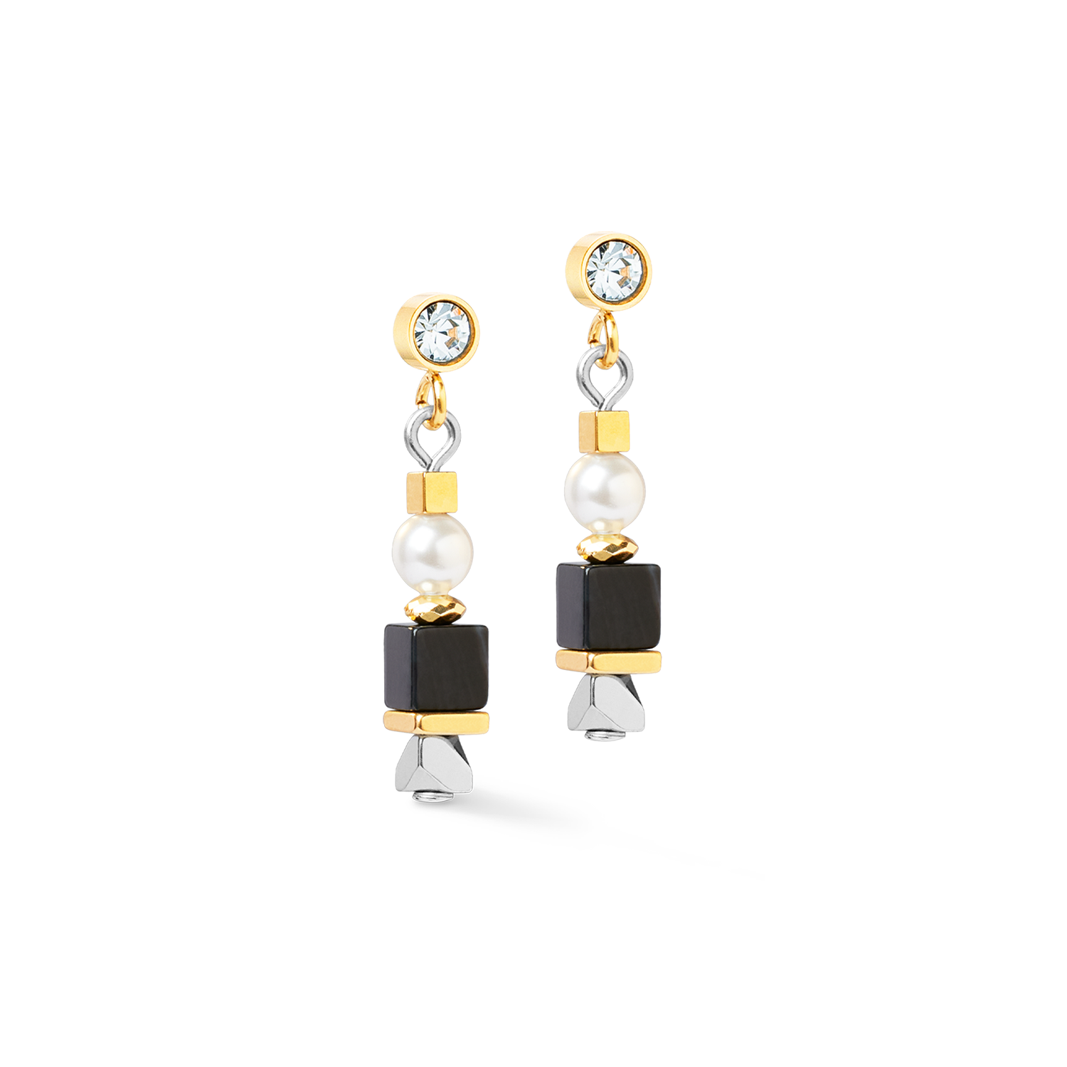 Boucles d'oreilles Modern Elegance Spikes or