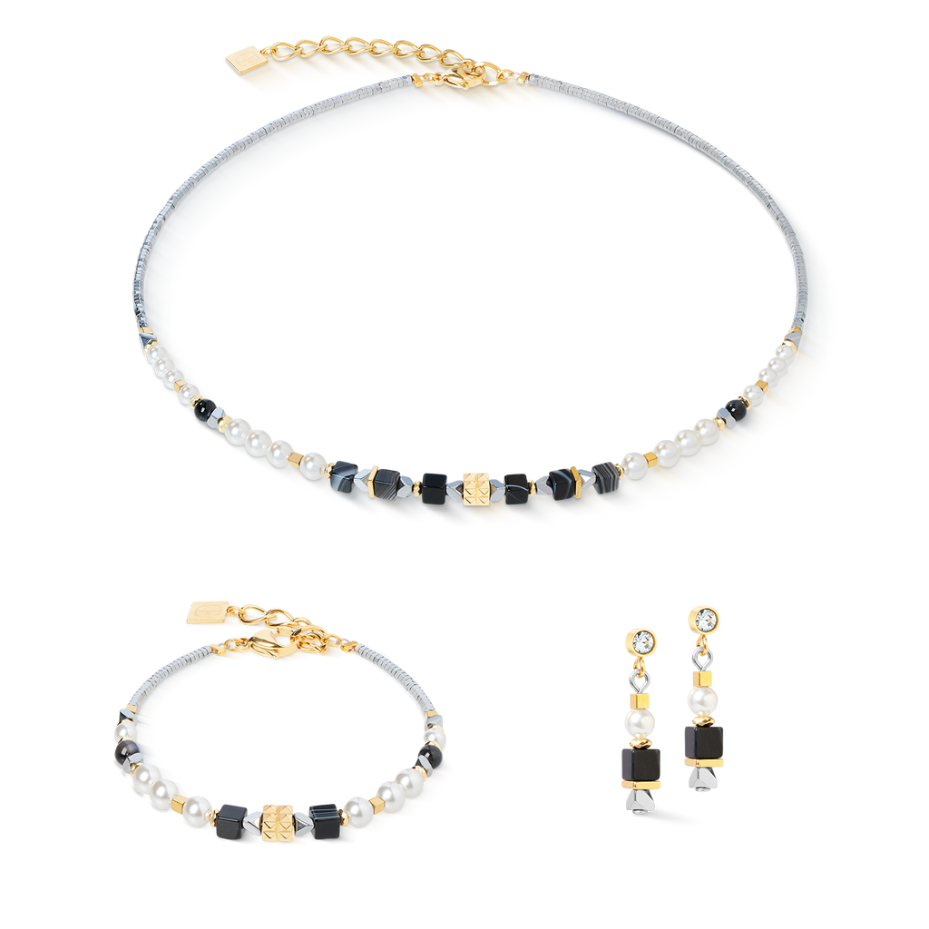 Boucles d'oreilles Modern Elegance Spikes or