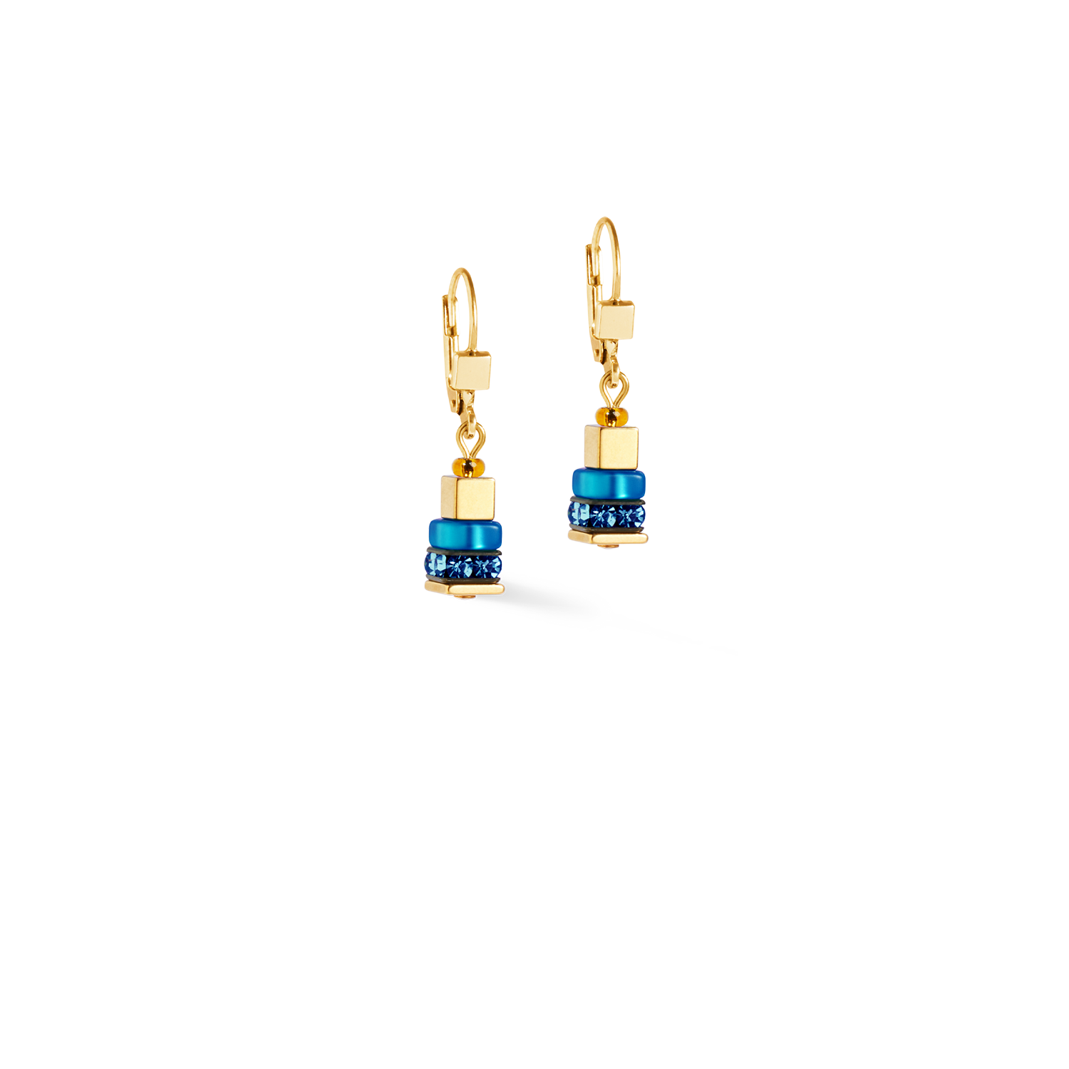 Boucles d'oreilles Autumn Glow Cube multicolore