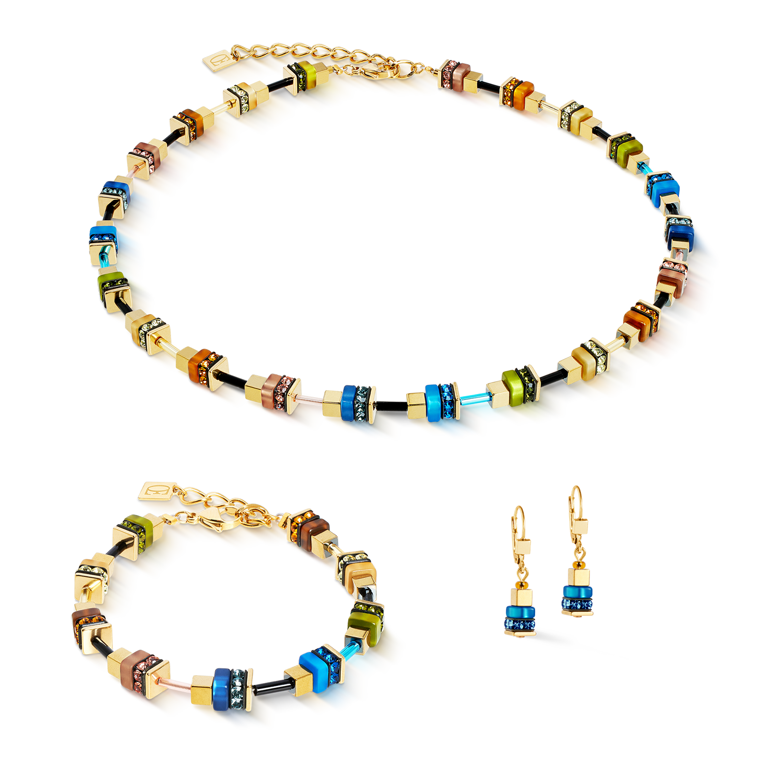 Bracelet Autumn Glow Cube multicolor